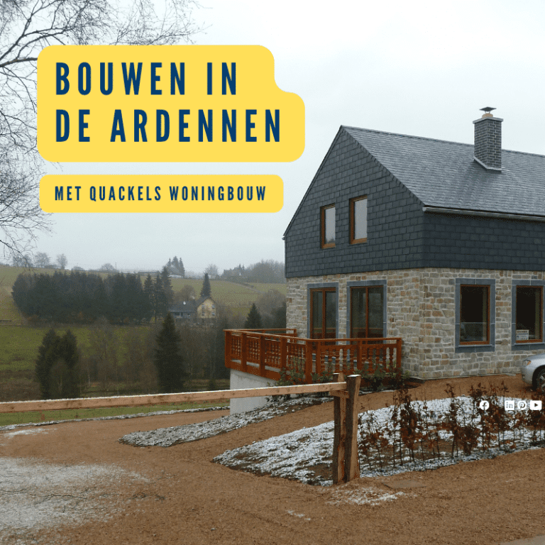 Nieuwe brochure over een vakantiewoning bouwen in de Ardennen